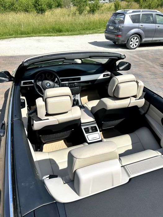 BMW E93 320d Cabrio 2010r | 140 tys. km | Jasna Skóra