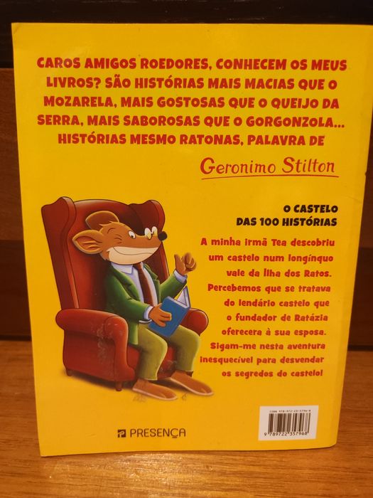 O castelo das 100 histórias Geronimo Stilton