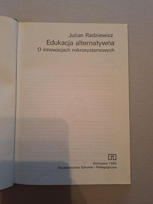 Edukacja alternatywa - Julian Radziewicz