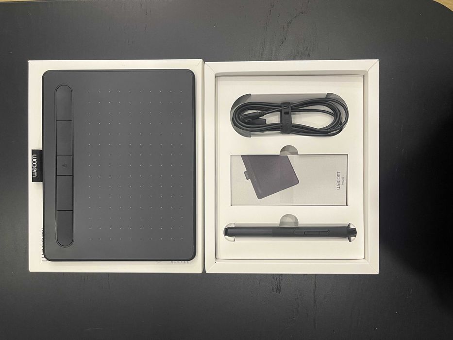 Графічний планшет Wacom Intuos S Bluetooth Black Manga (CTL-4100WLK-M)