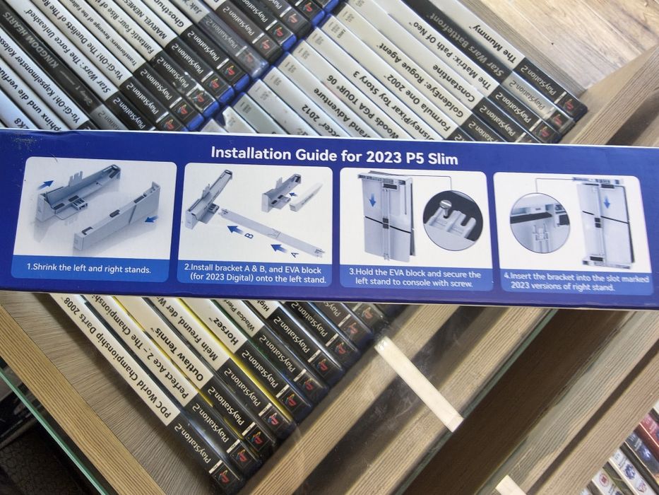 Podstawka ps5 FAT lub slim. P5 adjustable horizontal stand