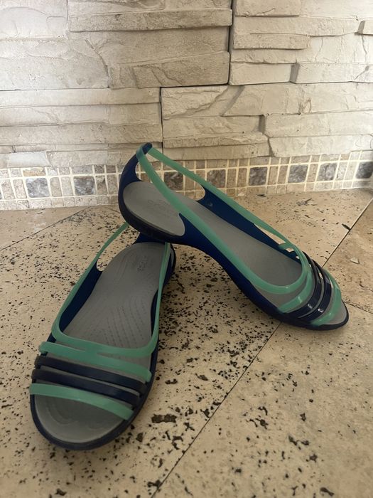 Sandały damskie crocs W6 stan bardzo dobry