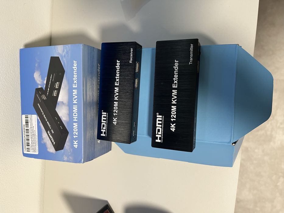 Подовжувач hdmi 4k 120m через Ethernet rj45