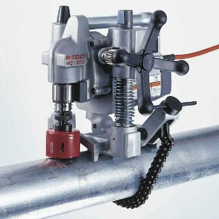 Wiertarka otwornica do rur narzędzie do wycinania otworów Ridgid HC-300 3” 1200W 76787 ! FABRYCZNIE NOWE NIE UŻYWANE