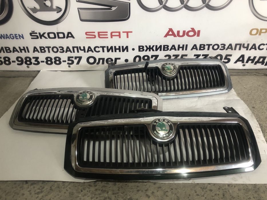 Решітка радіатора Шкода Фабія 1 6Y0853668