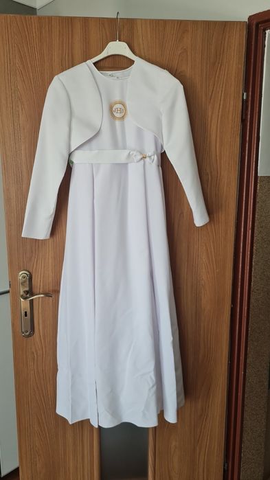 Alba-sukienka  komunijna z bolerkiem dla dziewczynki