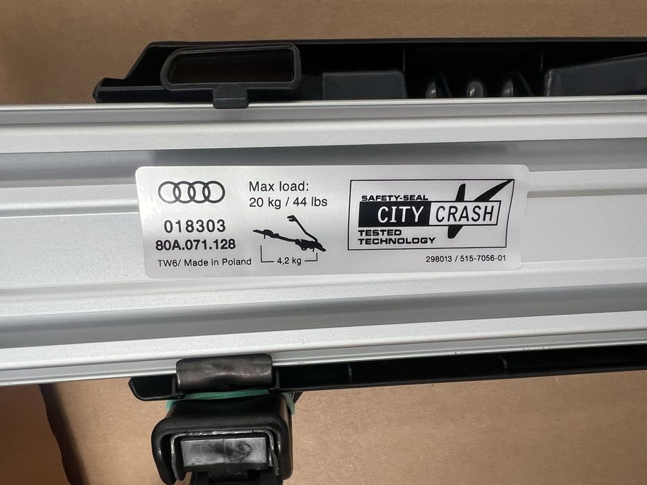 Nowy! Thule Proride 598 bagażnik rowerowy Audi 80A071128/80A.071.128