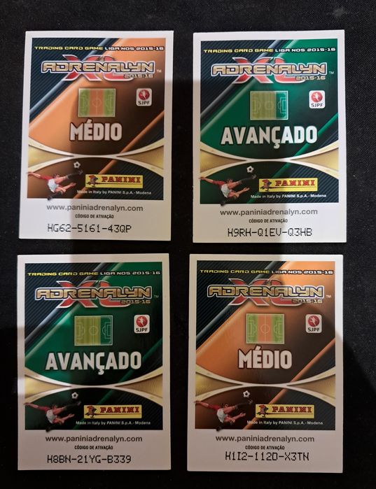 Panini, Vários lotes da Época 2017/2018, PORTES GRÁTIS.