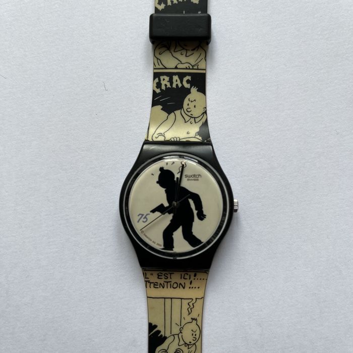 Swatch especial Happy Birthday Tintin 75 anos