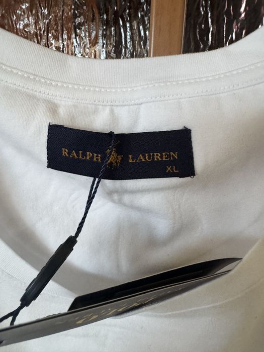 Biala damska koszulka Ralph Lauren xl