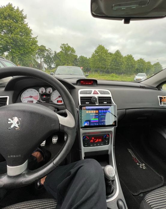 Rádio Android 14 com GPS Peugeot 307 (Artigo Novo)