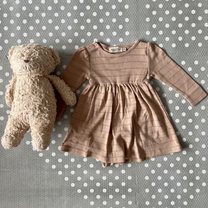 Sukienka z body MarMar Copenhagen 4-6 miesięcy 68