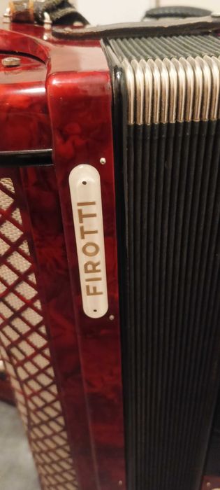 Piękny akordeon guzikowy 120 Firotti Eroica. Okazja.