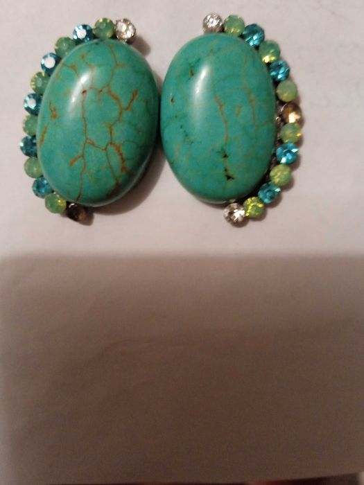 Красиві сережки бірюза