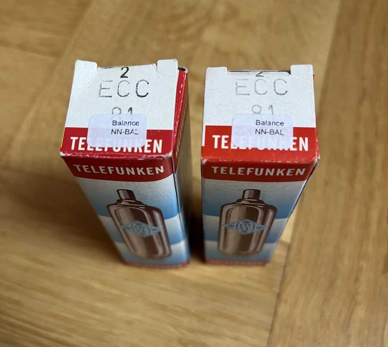 Lampy Telefunken ECC81