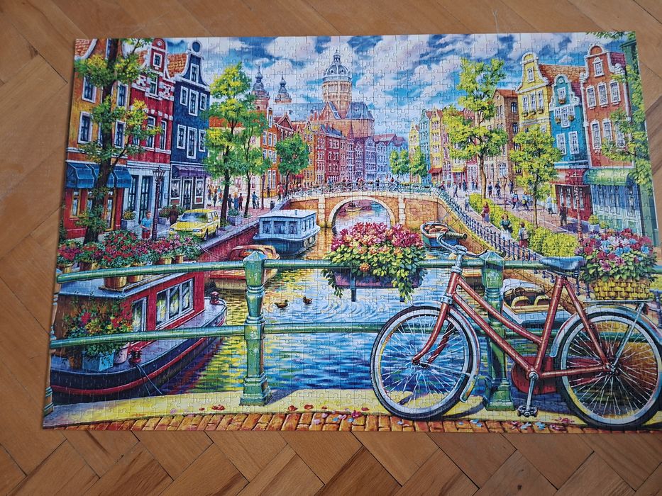 Puzzle 1500 Trefl (kompletne)
