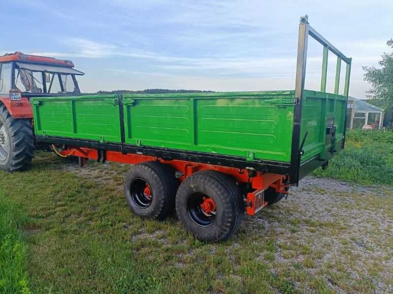 Przyczepa 8 t, tandem, wywrot