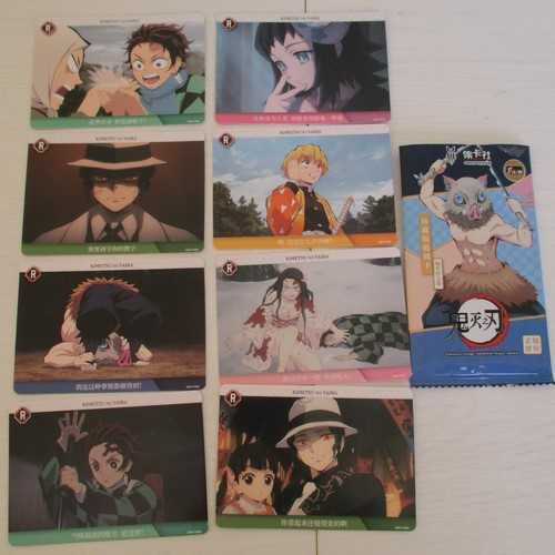Cartas Demon Slayer - Vendido à unidade