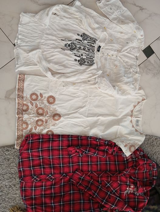 Утеплена сорочка/плаття в квадрат