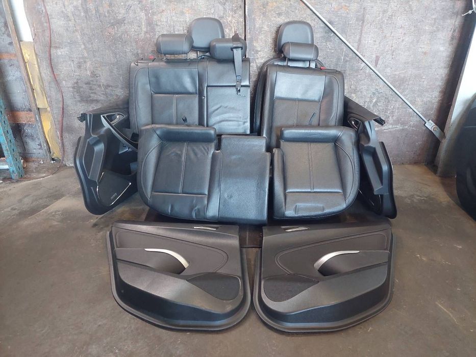 FOTELE KOMPLET LEWY PRAWY KANAPA TYŁ + BOCZKI OPEL ASTRA J KOMBI