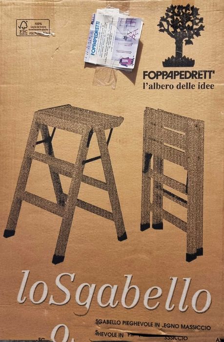 Драбинка -табурет  Lo Sgabello Foppapedretti