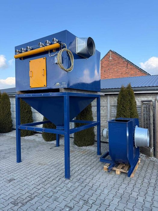 Odciąg pyłu, wyciąg dymu, filtr samoczyszczący