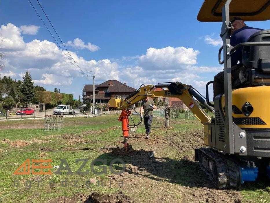 Montaż ogrodzeń stawianie płotów z paneli siatki fundament murowanie