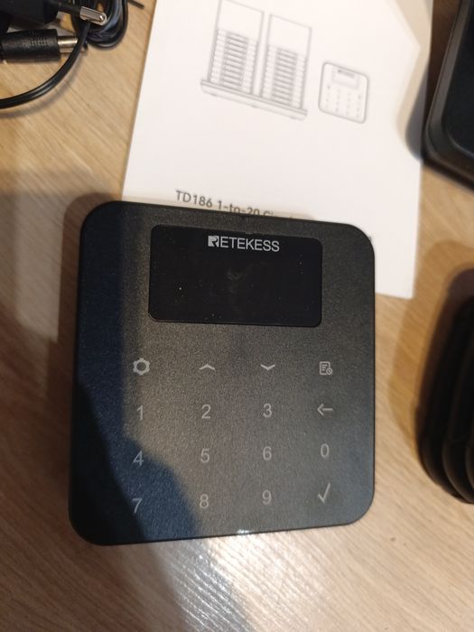 Retekess TD186 system przywoływaczy 20 pagerów