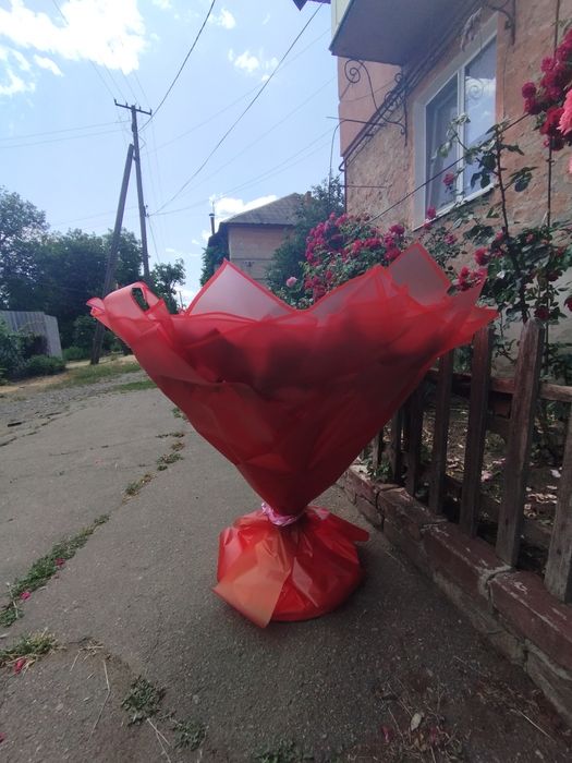 Солодкі букети з цукерок