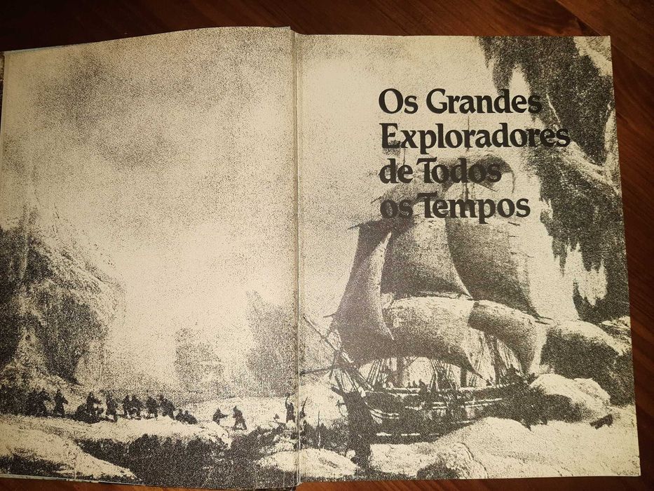 Livro "Os Grandes Exploradores de Todos os Tempos"
