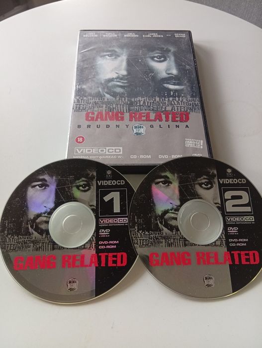 Gang Related Brudny Glina 2xVCD Tupac Shakur Retro Wydanie Lupus