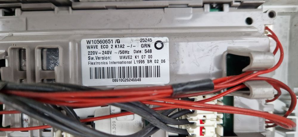 Panel Sterowania Programator Pralka Whirlpool AWO/C 61003P + Wiązka