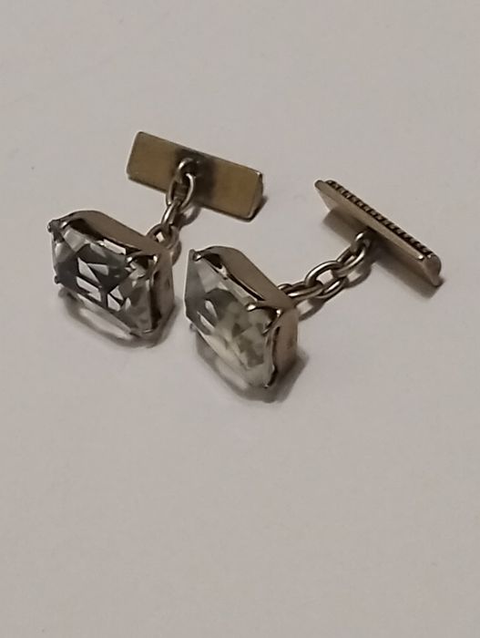 серебряные запонки ссср