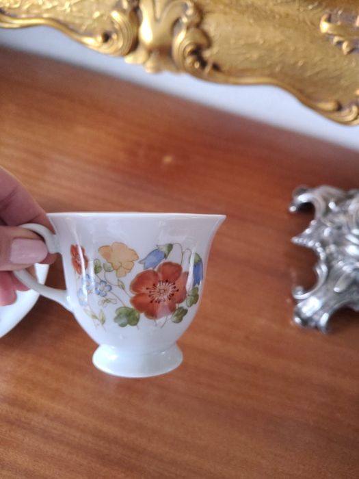 Filiżanki porcelana Karolina