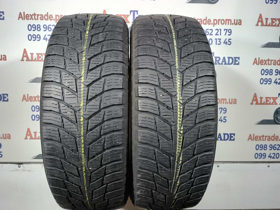 2 шт. 215/60 R17C Nokian Snowproof C зимові шини б/у, 2021 рік, протектор 7,5 мм,