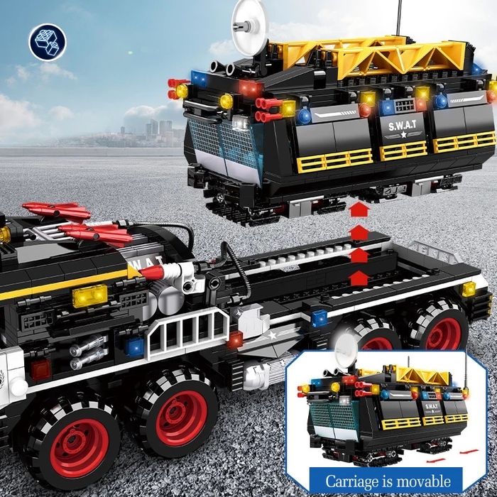 Klocki kompatybilne z lego i innymi markami. 1585 sztuk klocków