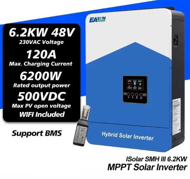 Kit Solar Híbrido 16.1kWh para Habitação - Solução Completa