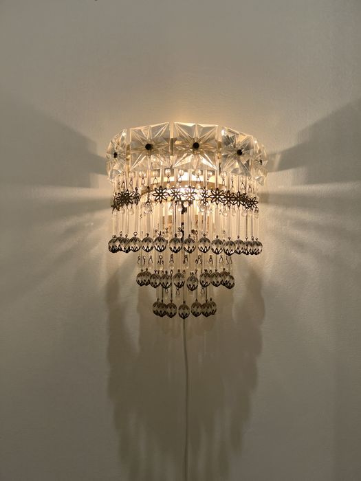 бра чехословакія хрусталь