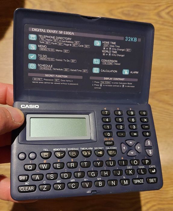 Casio sf-3300a Digital diary