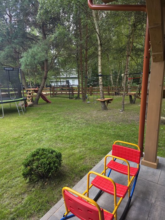 Nowy dom z bala na Mazurach dla 12 osób