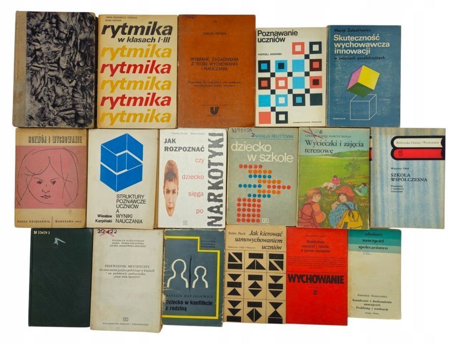 17x Książki Psychologia Pedagogika Nauczanie Rozwój Dziecka