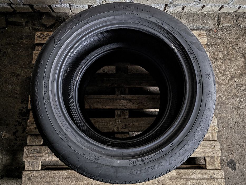 Пара 235/55r19 Pirelli | 2022 | 6.5mm | Преміум літні шини | Ідеальні