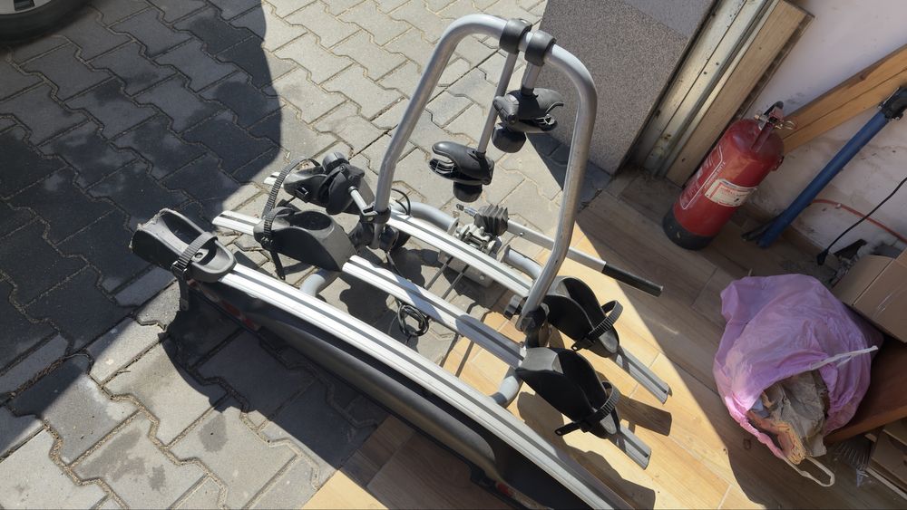 Bagaznik na 3 rowery hak rozkladany