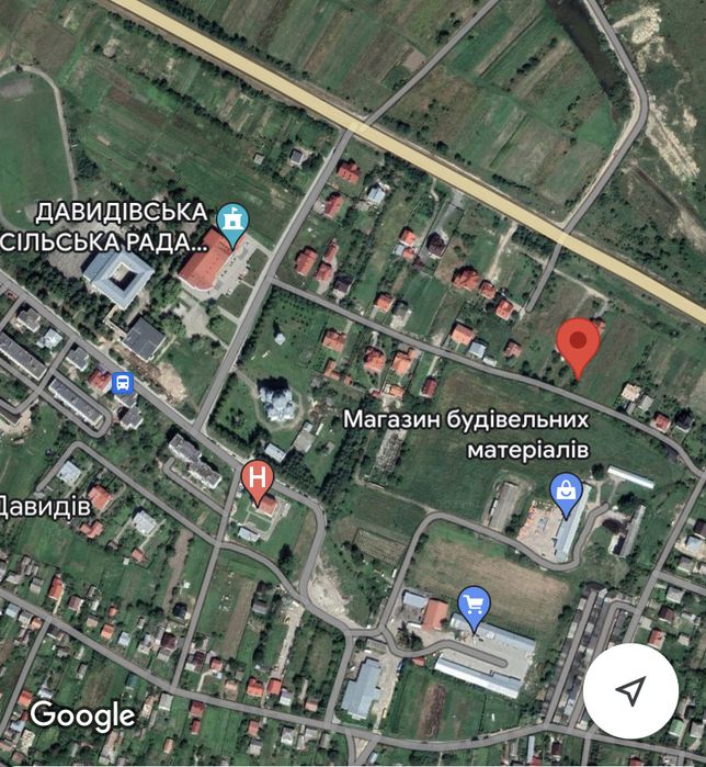 Продається земельна ділянка ожб в селі Давидів