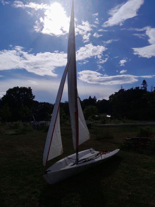 Żaglówka windsurfing Beneteau Wizz Komplet! Łódka