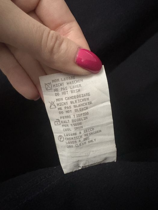 Kurtka wełninana męska Stone Island granatowa L