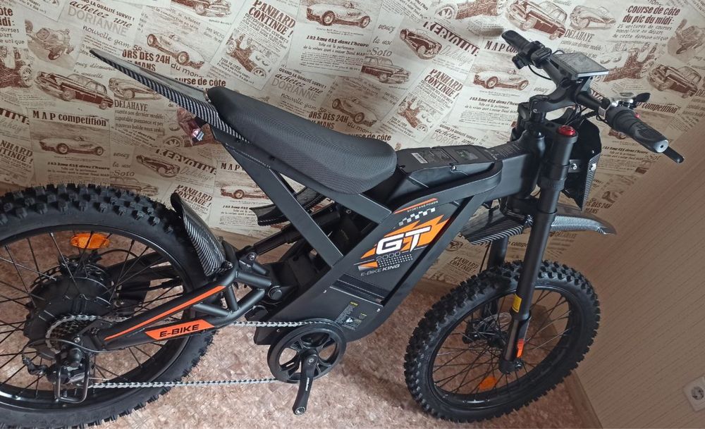Електричний позашляховий фетбайк OUXI GT-2000