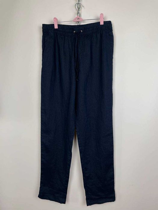 H&m premium linen нові лляні льняні жіночі штани , брюки , джогери