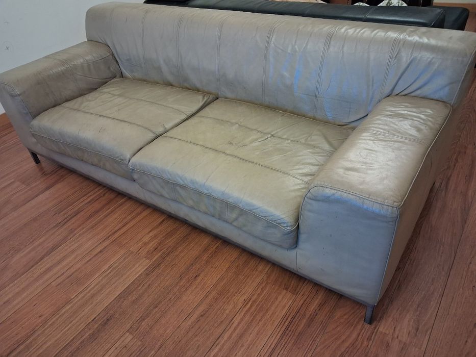 Sofá beje Ikea usado