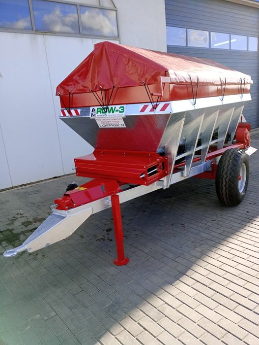 Rozsiewacz RCW-3 ocynk piaskarki solarka komunalna posypywarka LEASING